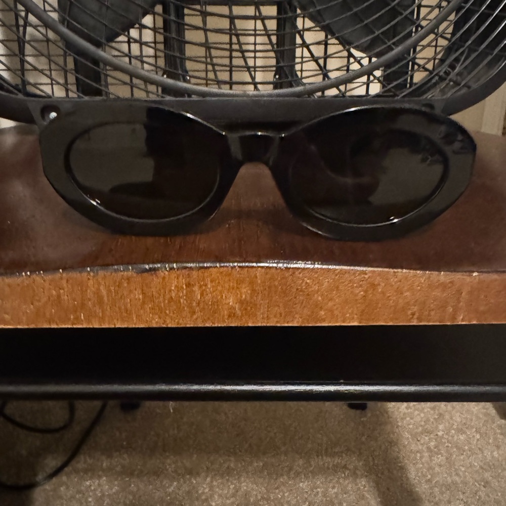 Yves Saint Laurent Black Cat-Eye Sunglasses